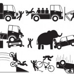 Liebeskranker Elefant beschädigt 15 Autos