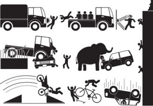 Liebeskranker Elefant beschädigt 15 Autos